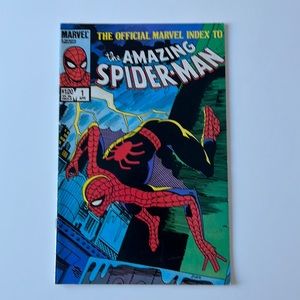The Official Marvel Index To The Amazing Spider-Man # 1 April 1985 UC Comic